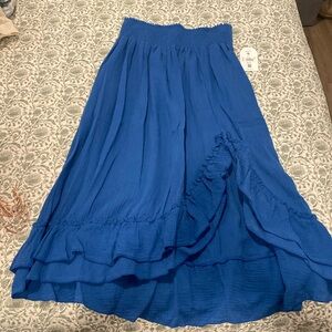 Arula Blue Cotton skirt